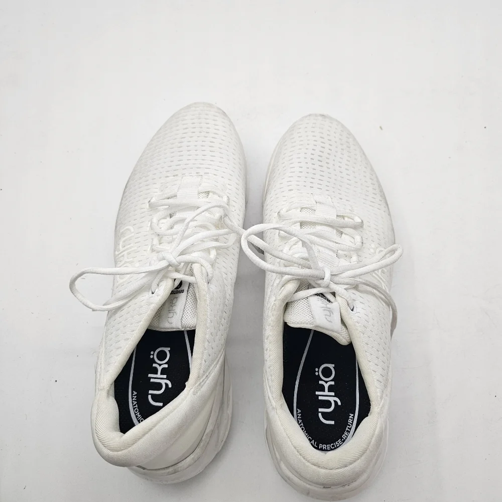 Ryka Devotion X Walking Sneaker White Mesh Women’s Size 9.5